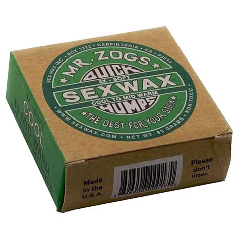 Sex Wax Green Cool To Mid Warm 14C 23C