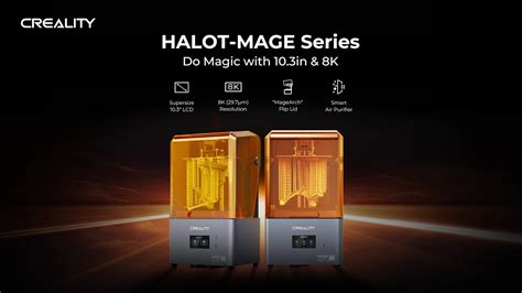 Creality Halot Mage Series Hyper Speed 8K Resin Printing YouTube