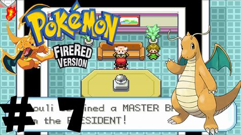 Let S Play Pok Mon Fire Red Part Dragonite Youtube