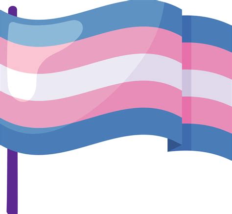 Transgender Flag Pride Day Icon Isolated 24405377 Png