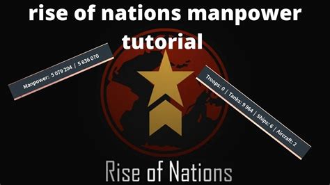 Rise Of Nations Roblox Tutorial Manpower Scaling YouTube