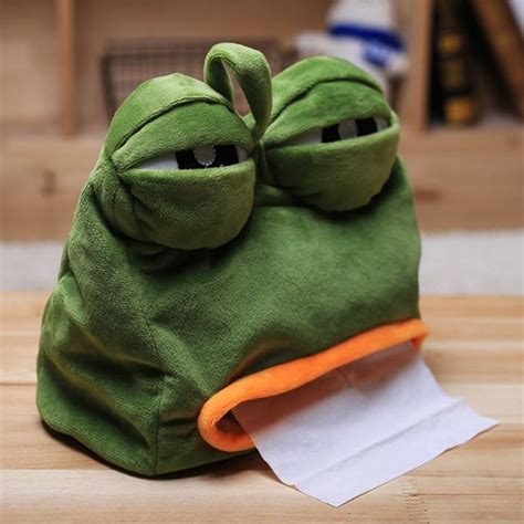 Sad Frog Tissue Box Apollobox