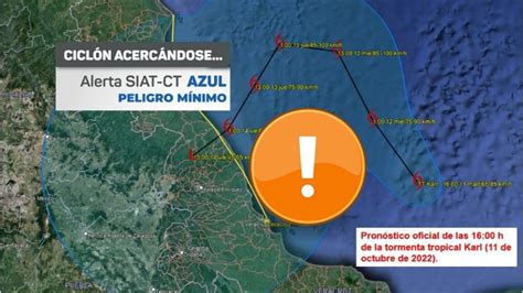 Activan Alerta Azul En Veracruz Por Tormenta Tropical Karl La Silla Rota