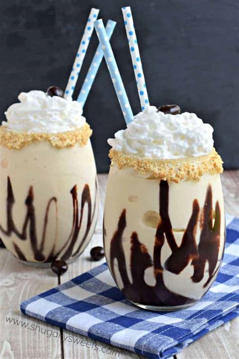 S'mores Coffee Milkshake - Shugary Sweets