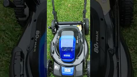 Problem With Kobalt 80v Self Propelled Lawn Mower KMP 2580 06 YouTube