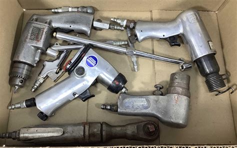 Lot - Air Tools, Central Pneumatic, Ingersoll Rand