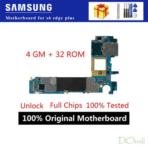 Original Unlocked Motherboard For Samsung Galaxy S Edge Plus G F