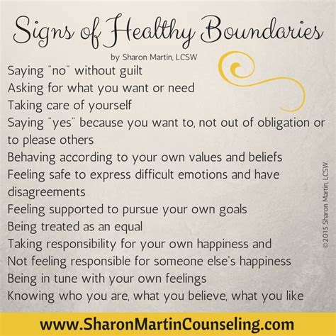 What are Healthy Boundaries? - Sharon Martin, LCSW Counseling San Jose ...