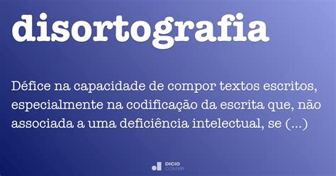 O Que Disortografia Braincp