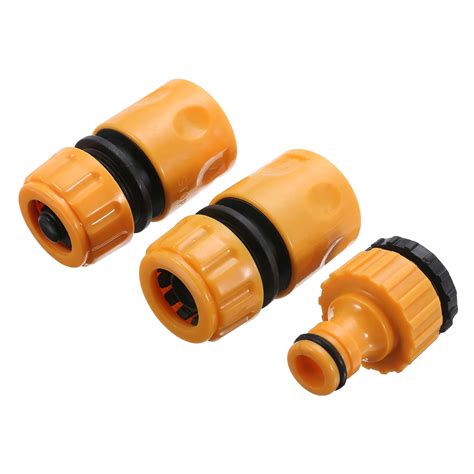 3pcs Quick Tap Water Connector Adapter Fast Coupling Adaptor Drip Tape