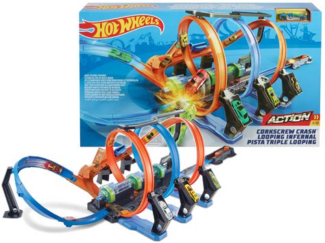 HOT WHEELS ZESTAW PĘTLE GROZY TOR AUTKO FTB oficjalne archiwum allegro