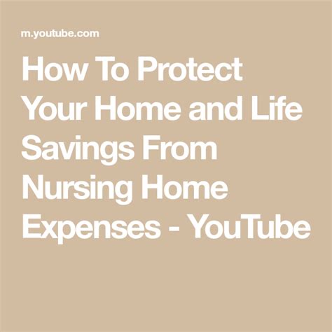 How To Protect Assets From The Nursing Home Artofit