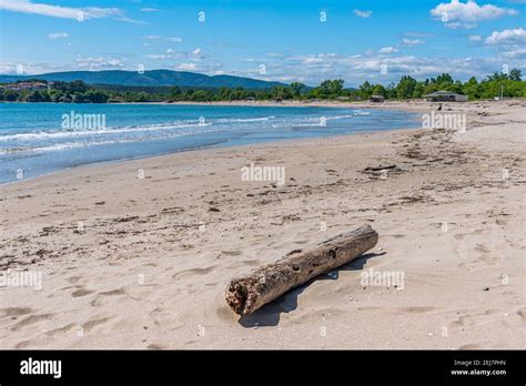 Sunny Day At Atliman Beach In Kiten Bulgaria Stock Photo Alamy