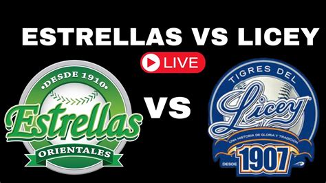 TIGRES DEL LICEY DERROTAN A LAS ESTRELLAS ORIENTALESestrellas Vs