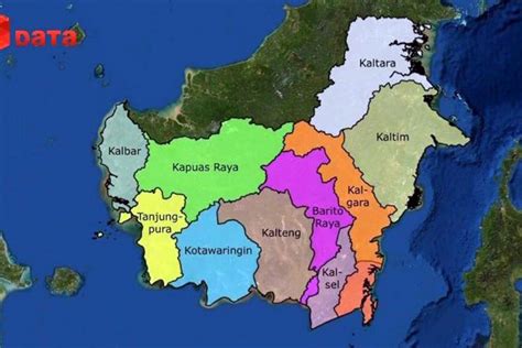 Ini Dia 8 Calon Provinsi Baru Di Kalimantan Yang Akan Mengisi Peta Baru
