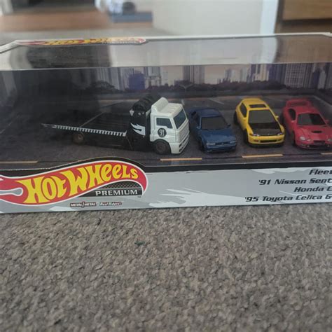 Hot Wheels Car Culture Diorama Set Fleet Street Jdm Smallscalecars
