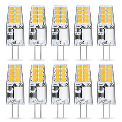 10x Żarówka LED G4 3W 35W 12V AC DC 3000K 350lm Inny producent