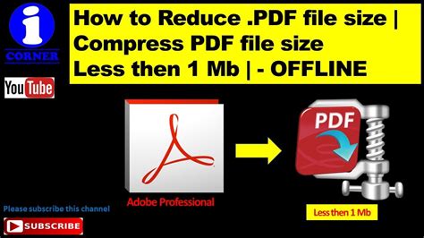 How To Reduce Pdf File Size Compress Pdf File Size Less Then Mb