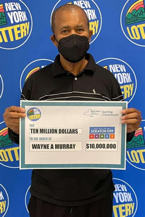 New York Man Wins 10m Lottery Prize For A Second Year In A Row