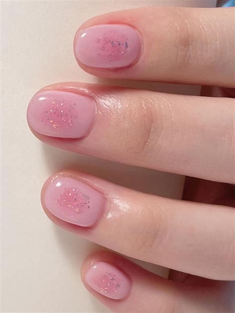 Most Pretty Korean Blush Nails To Elevate Your Nail Game Blush