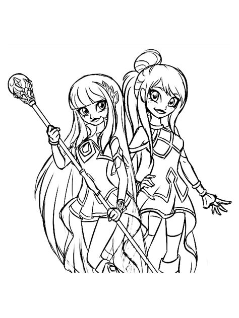 21 Lolirock Coloring Pages SenayNaayel