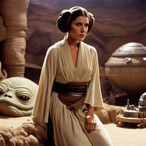 Jedi Princess Leia at Jabba's place by mccloud316 on DeviantArt