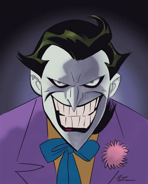 Joker By Bruce Timm Joker Drawings Joker Art Joker Art Drawing