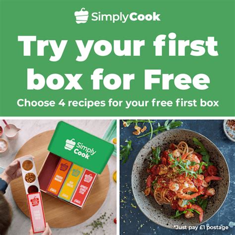 Free Simply Cook Recipe Box Postage Star Freebies