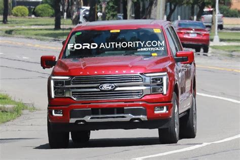 Ford F Platinum Spotted Completely Undisguised