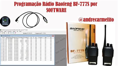 Como programar rádio Baofeng YouTube