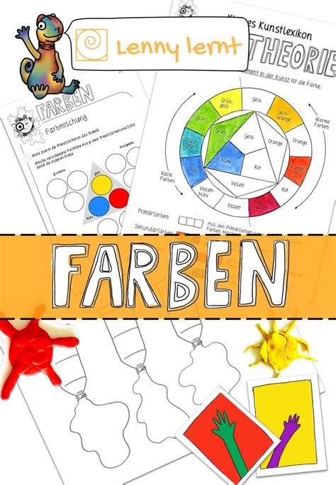 Farben Farbmischung Und Der Farbenkreis Unterrichtsmaterial Im Fach