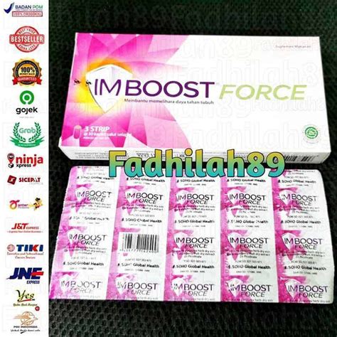 Jual IMBOOST FORCE IMBOST FORCE Strip 10 Tablet ORIGINAL