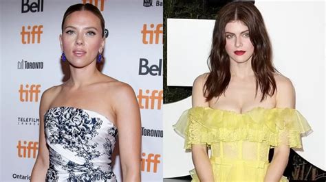 Scarlett Johansson VS Alexandra Daddario: Whose Ruffle Dress Is Your ...