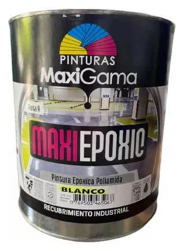 Pintura Epoxica Blanco Maxi Gama Gal N Mercadolibre