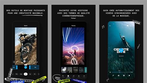 Les 5 meilleures applications de montage vidéo sur Android et iOS