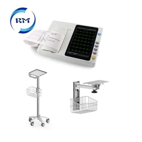 Portable Ecg Ekg Machine Channel Leads Handheld Electrocardiogram