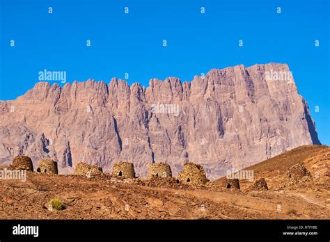 Sultanate Of Oman Ad Dhahirah Region Wadi Damm 5000 Year Old Stone