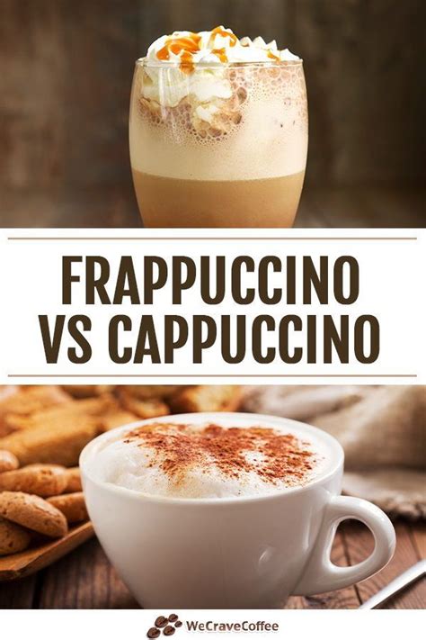 Frappuccino vs Cappuccino | Coffee drink recipes, Frappuccino, Barista recipe