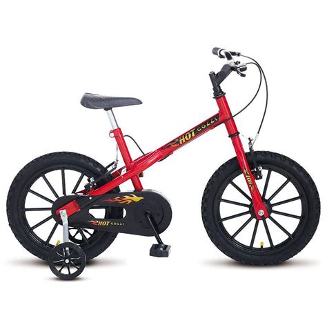 Bicicleta Colli MTB Hot Aro 16 Masculino Detalhes Preto Colli Bike Bicicleta Infantil