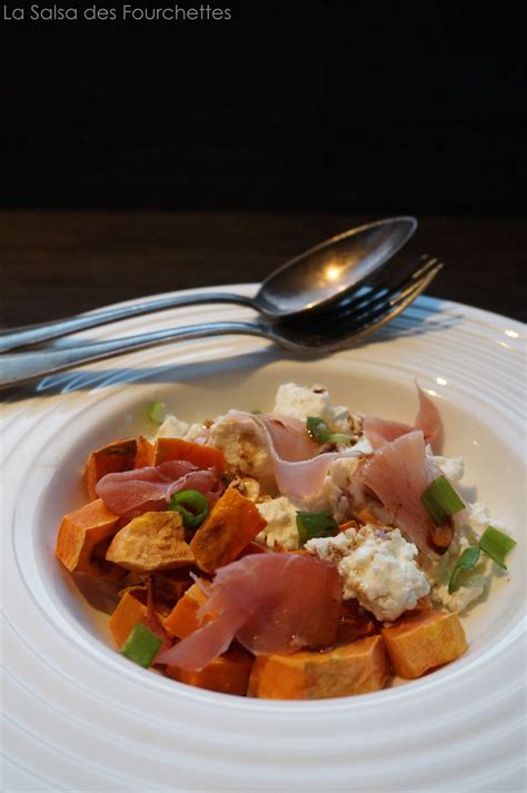 Salade De Patates Douces La Feta Et Au Jambon Cru La Salsa Des