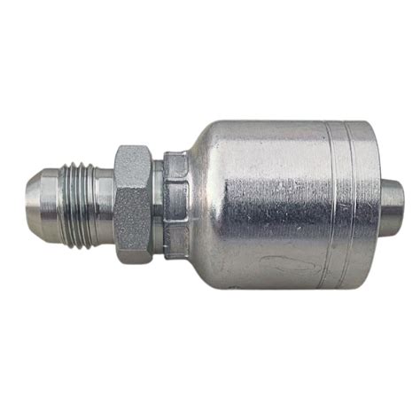 Conector Recto Rosca Jic Flare Macho Manguera R Y R