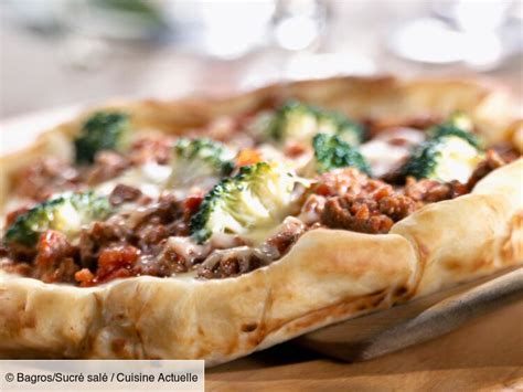 Pizza boeuf haché facile découvrez les recettes de Cuisine Actuelle