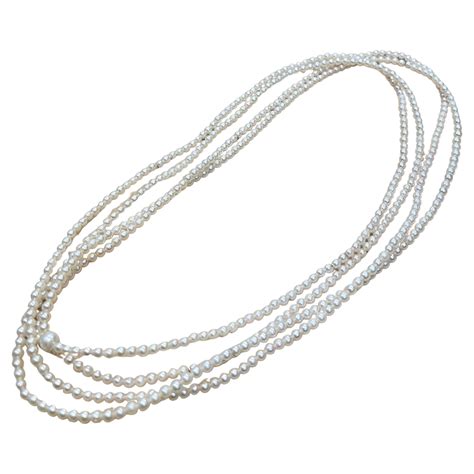 Bulgari Double Strand Akoya Pearl Gold Choker Necklace At 1stDibs