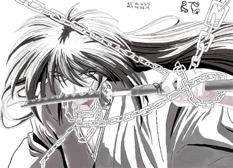 Himura Kenshin Rurouni Kenshin By Clowndeity On Deviantart