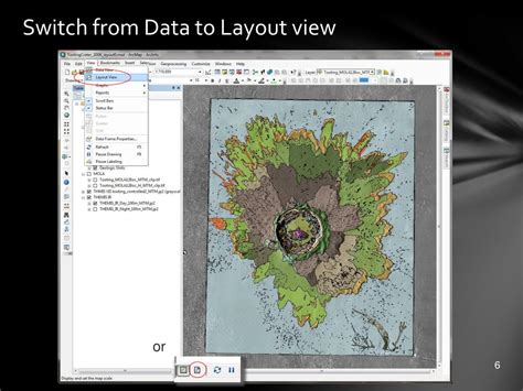 Ppt Layouts Creating Maps And Figures Using Arcmap Powerpoint