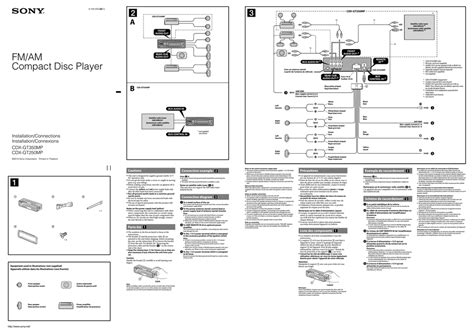 Sony Cdx Gt575Up Wiring Diagram How To Install A Sony Cdx Gt420u Car