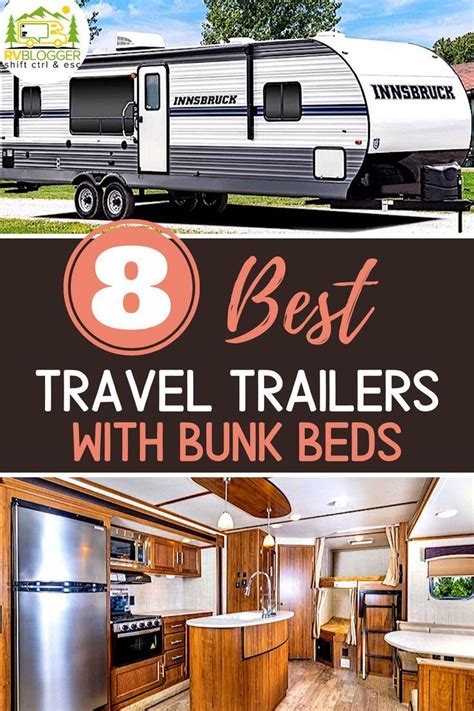 8 Best Travel Trailers with Bunk Beds | Best travel trailers, Travel trailer, Travel trailer camping