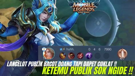 SUMPAH CAPE BANGET KETEMU PUBLIK KAYAK BEGINI MOBILE LEGENDS YouTube