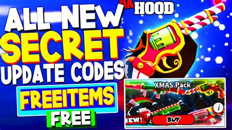 ALL NEW WORKING XMAS PACK UPDATE CODES FOR DA HOOD 2023 ROBLOX DA HOOD