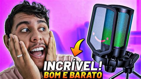 Microfone Bom Barato E Rgb Fifine A V Ampligame O Melhor Custo